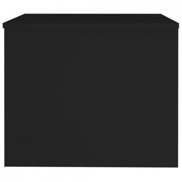 Table basse Noir 80x50x40 cm Bois d'ingénierie