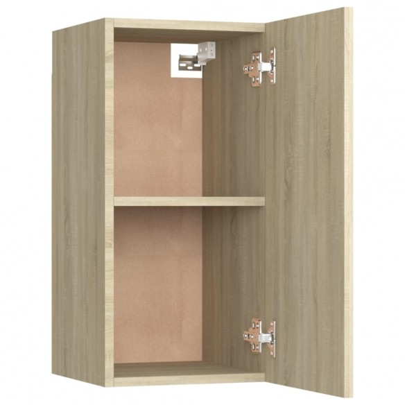 Meubles TV 2 pcs Chêne sonoma 30,5x30x60 cm Aggloméré