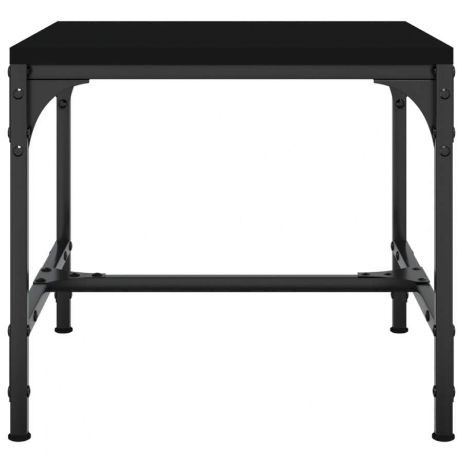 Table d'appoint Noir 40x40x35 cm 