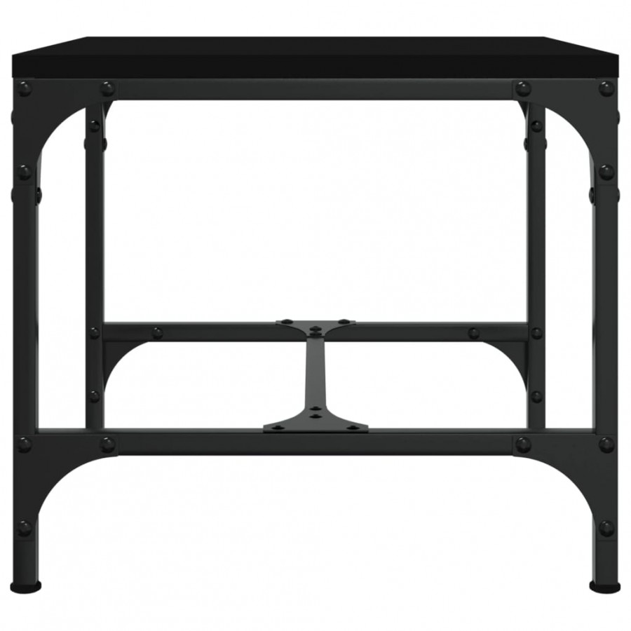 Table d'appoint Noir 40x40x35 cm 