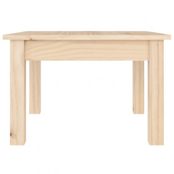 Table basse 45x45x30 cm Bois massif de pin