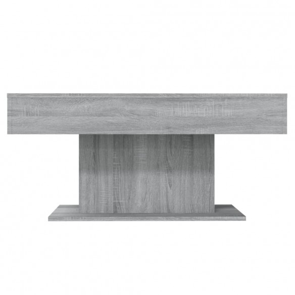 Table basse Sonoma gris 96x50x45 cm Bois d'ingénierie
