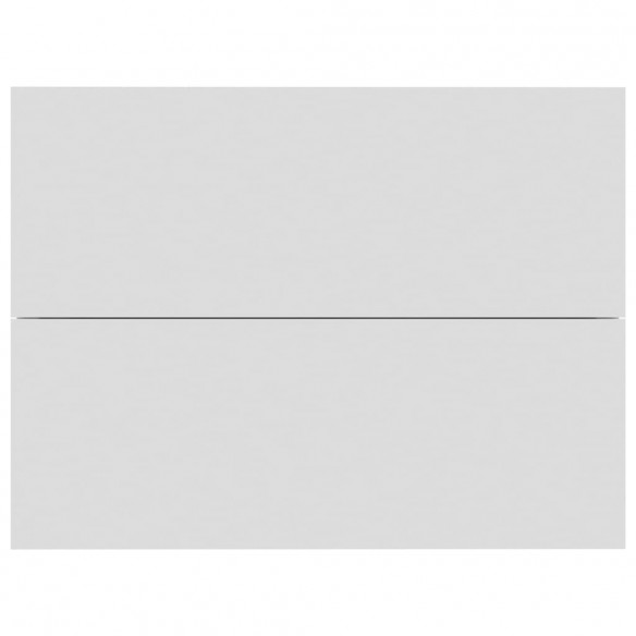 Table de chevet Blanc 40 x 30 x 30 cm Aggloméré