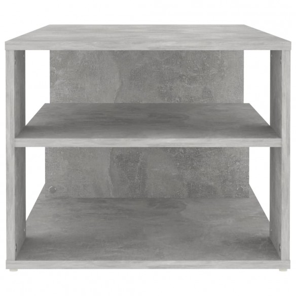 Table basse Gris béton 100x50x40 cm Aggloméré