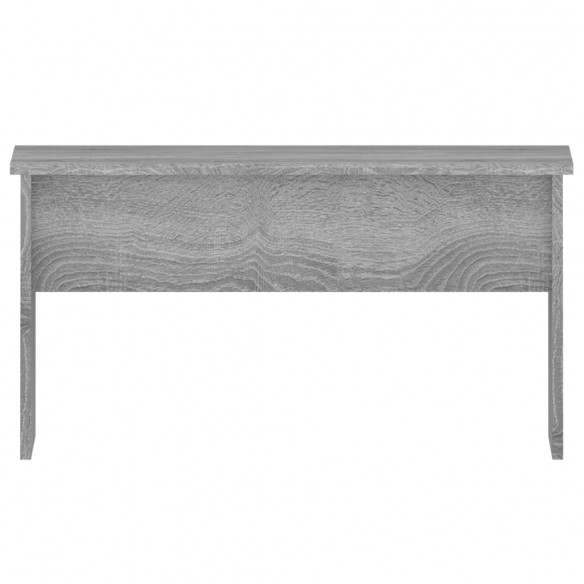 Table basse Sonoma gris 80x50,5x41,5 cm Bois d'ingénierie
