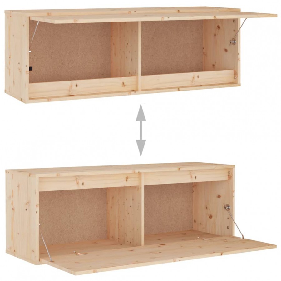 Meubles TV 3 pcs Bois massif de pin Meubles TV 3 pcs Bois massif de pin