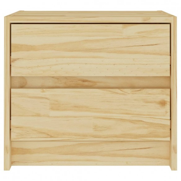 Table de chevet 40x30,5x35,5 cm bois de pin solide