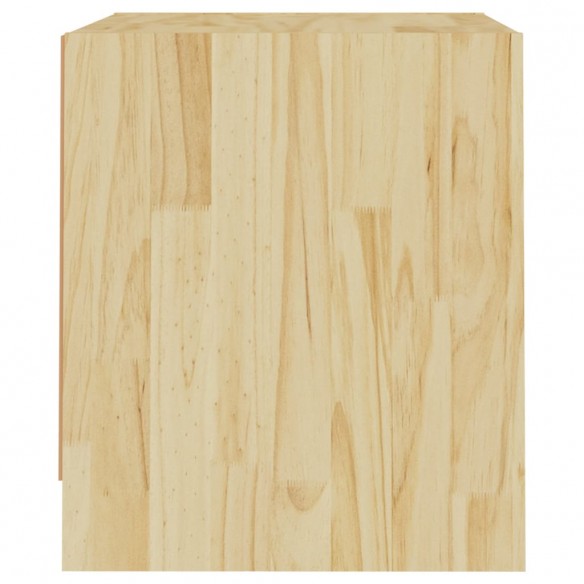 Table de chevet 40x30,5x35,5 cm bois de pin solide