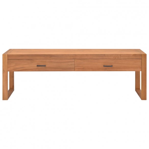 Meuble TV 140x40x45 cm Bois de teck