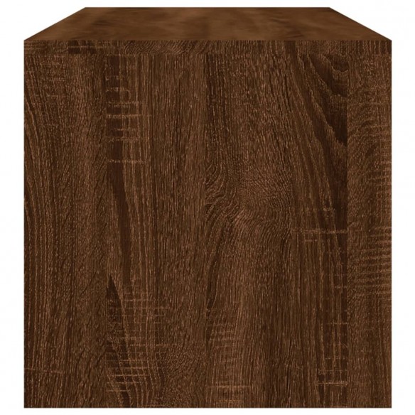 Table basse Chêne marron 100x40x40 cm Bois d'ingénierie
