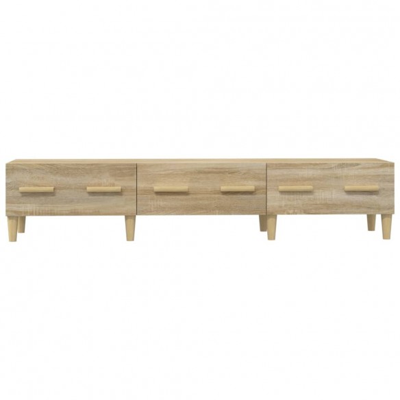 Meuble TV Chêne sonoma 150x34,5x30 cm Bois d'ingénierie