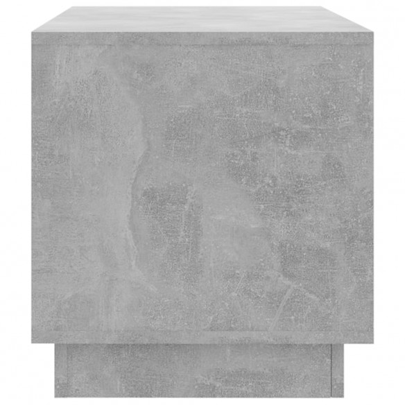 Meuble TV Gris béton 102x41x44 cm Aggloméré