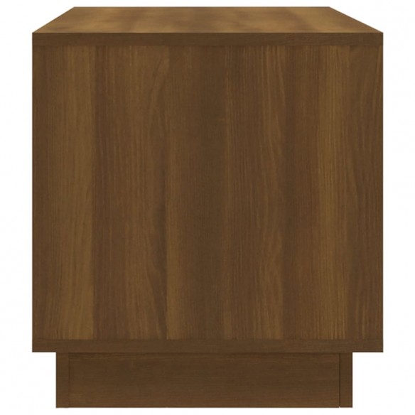 Meuble TV Chêne marron 102x41x44 cm Aggloméré