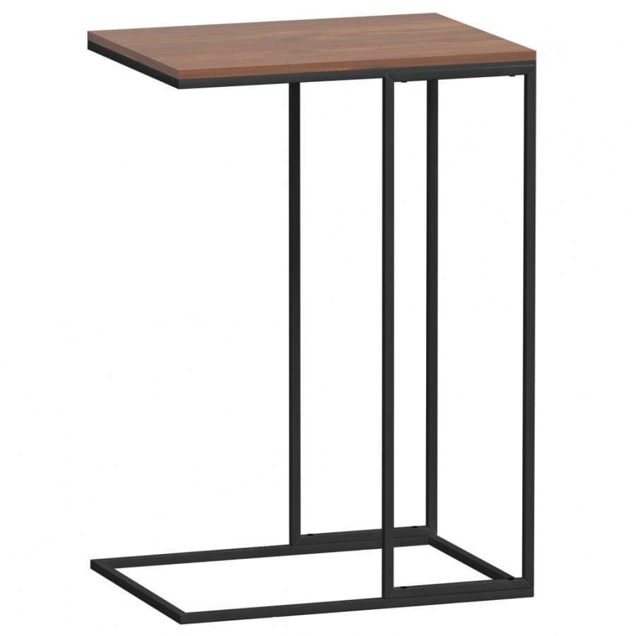 Table d'appoint Noir 40x30x59 cm 
