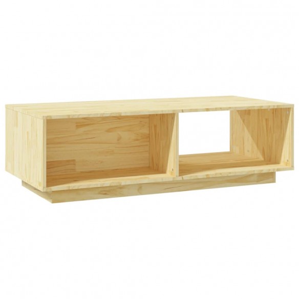 Table basse 110x50x33,5 cm bois de pin massif