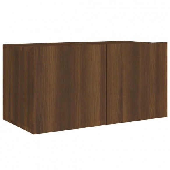 Ensemble de meubles TV 4 pcs Chêne marron Bois d'ingénierie