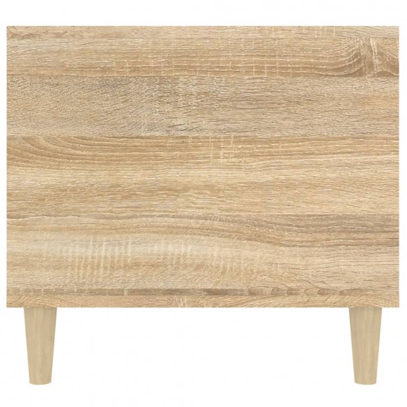 Table basse Chêne sonoma 90x49x45 cm Bois d'ingénierie