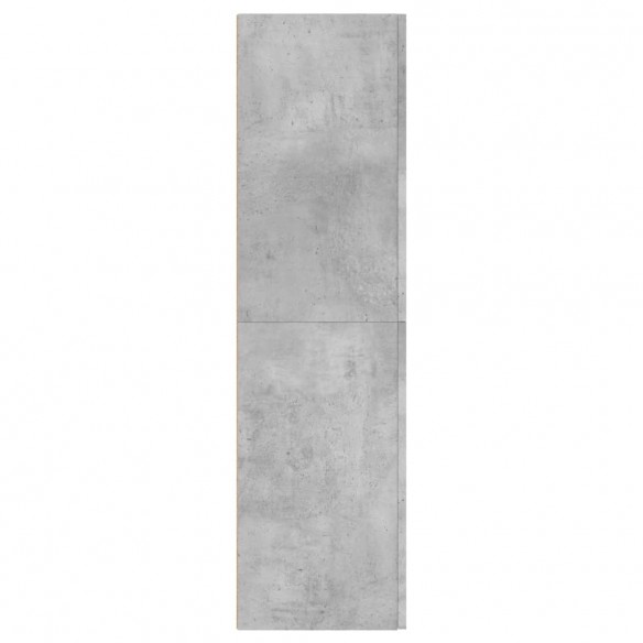 Meubles TV 2 pcs Gris béton 30,5x30x110 cm Aggloméré