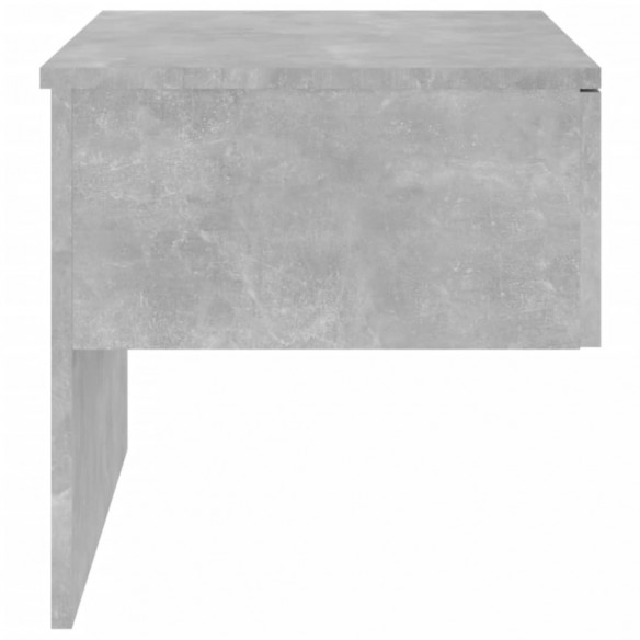 Tables de chevet murales 2 pcs Gris béton