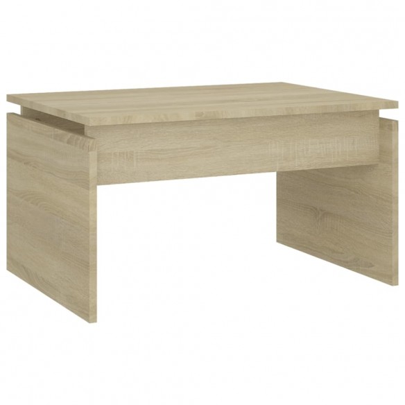 Table basse Chêne sonoma 68x50x38 cm Aggloméré