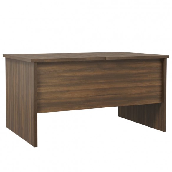 Table basse Chêne marron 80x50x42,5 cm Bois d'ingénierie