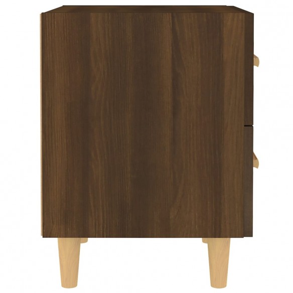 Tables de chevet 2 pcs Chêne marron 40x35x47,5 cm