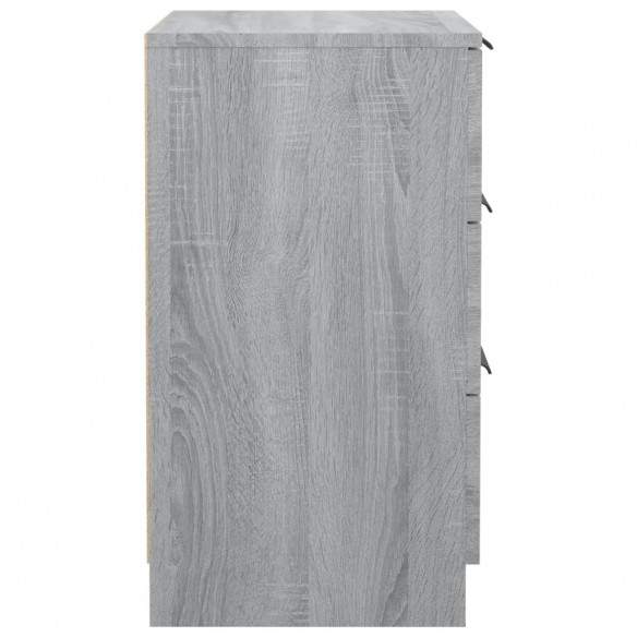 Table de chevet Sonoma gris 40x36x65 cm