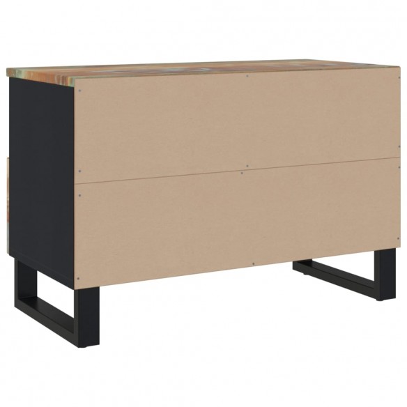 Meuble TV 70x33x46 cm Bois massif de récupération