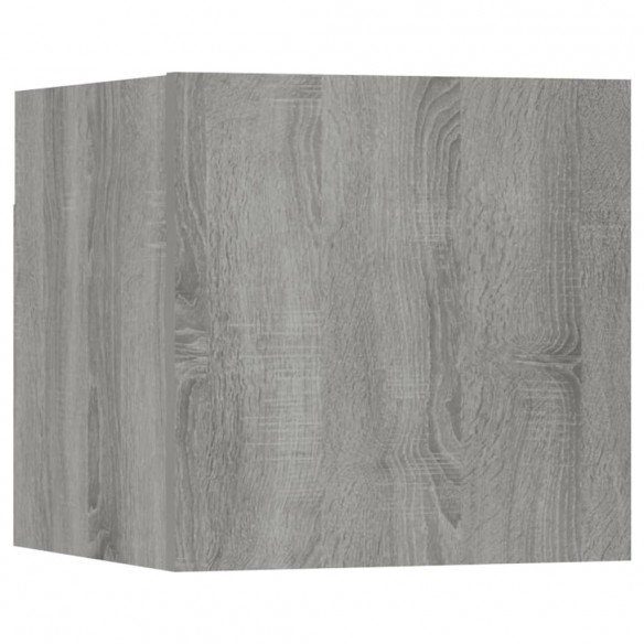 Ensemble de meubles TV 7 pcs Sonoma gris Bois d'ingénierie