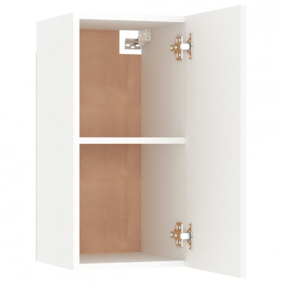 Ensemble de meubles TV 8 pcs Blanc Bois d'ingénierie