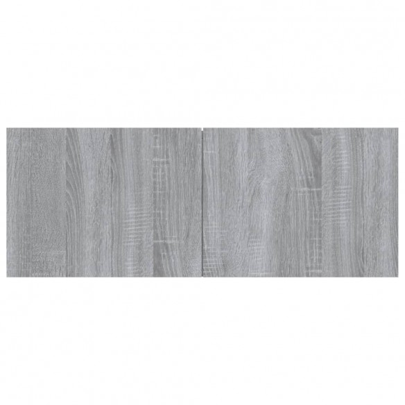 Meuble TV Sonoma gris 80x30x30 cm Bois d'ingénierie