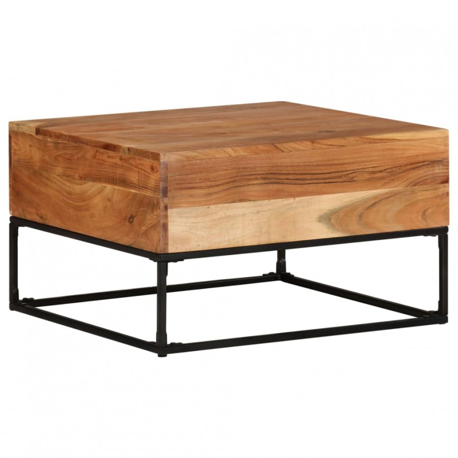 Table basse 68x68x41 cm Bois d'acacia solide