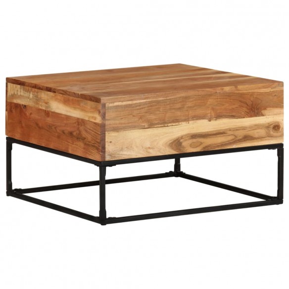 Table basse 68x68x41 cm Bois d'acacia solide