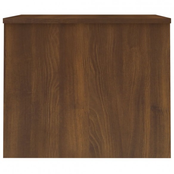 Table basse Chêne marron 80x50,5x41,5 cm Bois d'ingénierie