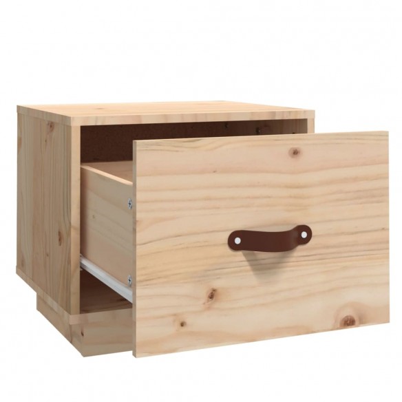 Tables de chevet 2 pcs 40x34x35 cm Bois de pin massif