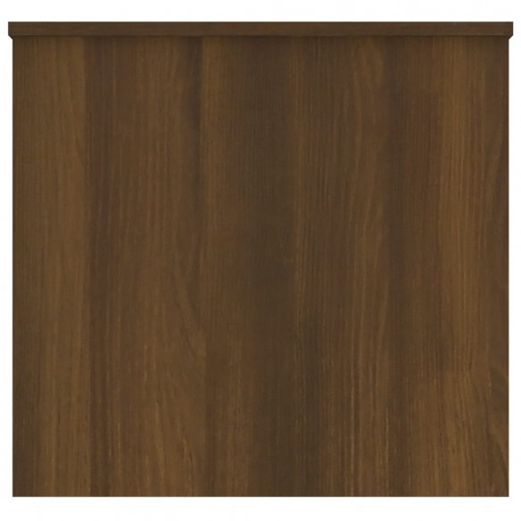 Table basse Chêne marron 102x55,5x52,5 cm Bois d'ingénierie