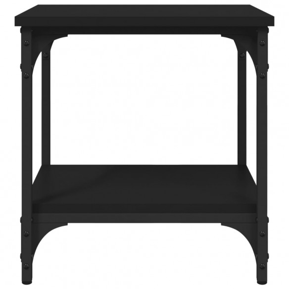 Table d'appoint Noir 40x30x42 cm Bois d'ingénierie