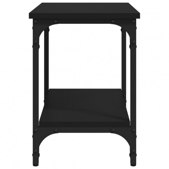 Table d'appoint Noir 40x30x42 cm Bois d'ingénierie