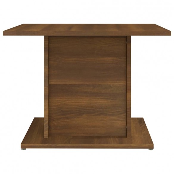 Table basse Chêne marron 55,5x55,5x40 cm Aggloméré