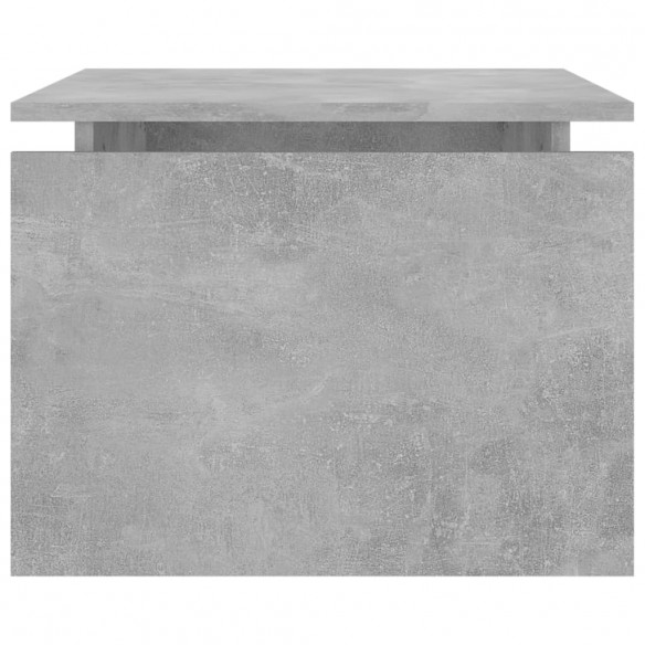 Table basse Gris béton 68x50x38 cm Aggloméré