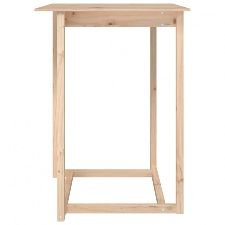 Table de bar 80x80x110 cm Bois massif de pin Table de bar 80x80x110 cm Bois massif de pin