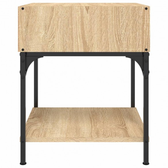 Tables de chevet 2 pcs chêne sonoma 40x41x50 cm bois ingénierie