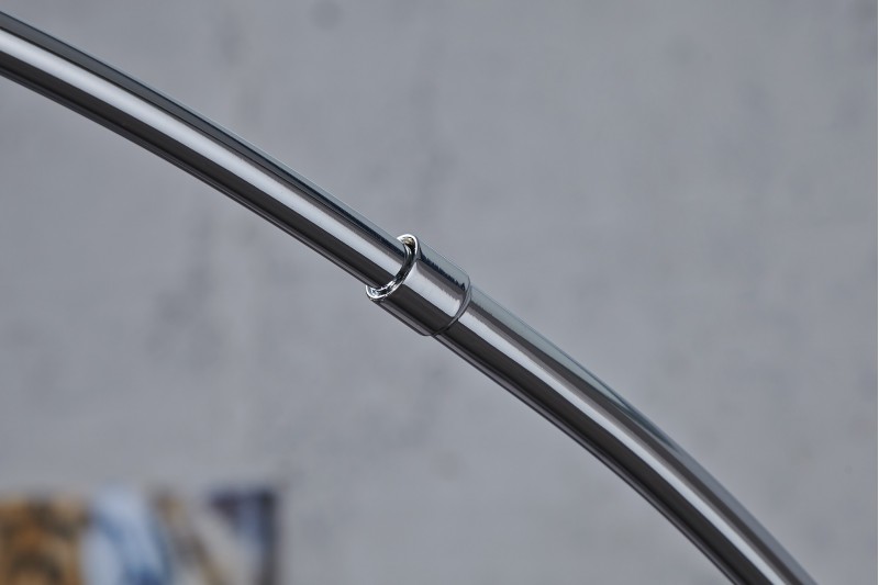 Lampadaire extensible de 175 à 205cm  argenté