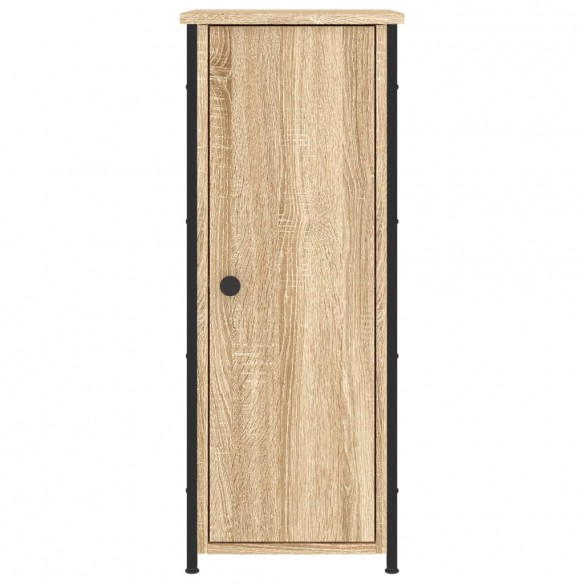 Table de chevet chêne sonoma 32x42x80 cm bois d'ingénierie