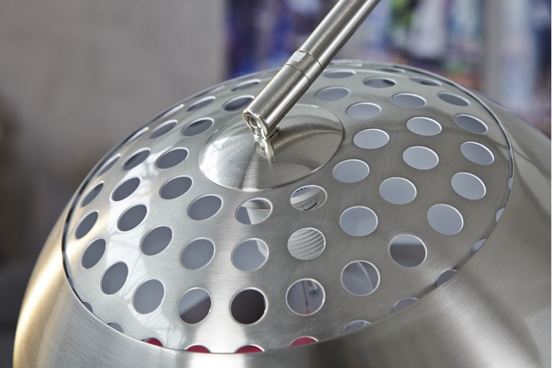 Lampadaire extensible de 170 à 210cm  argenté