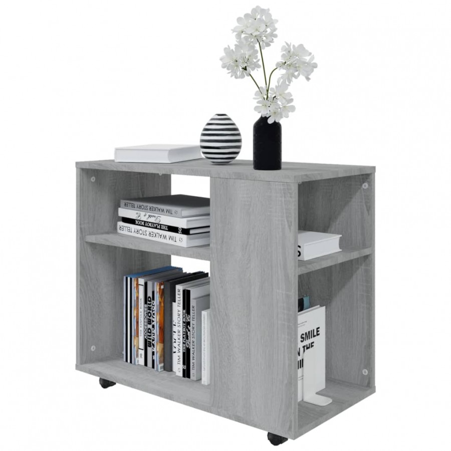 Table d'appoint Sonoma gris 70x35x55 cm 