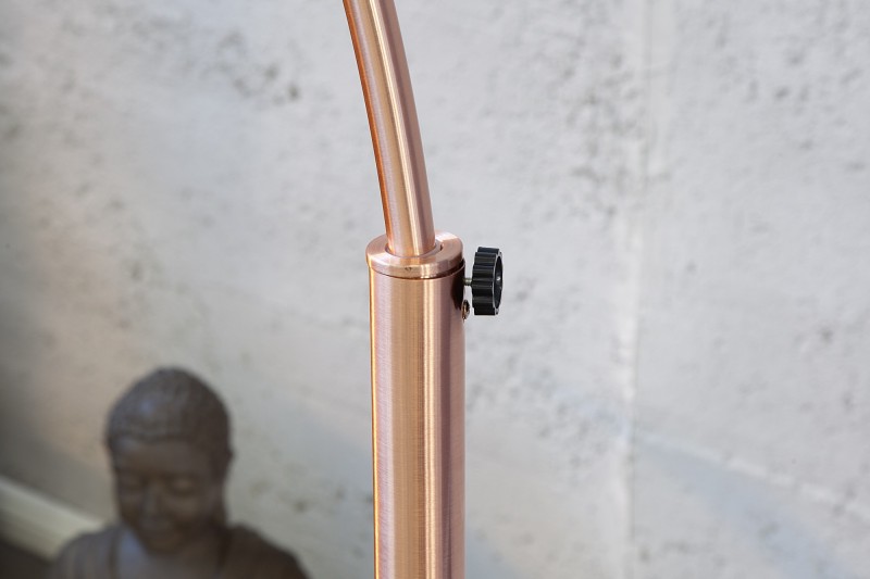 Lampadaire extensible de 170 à 210cm cuivré
