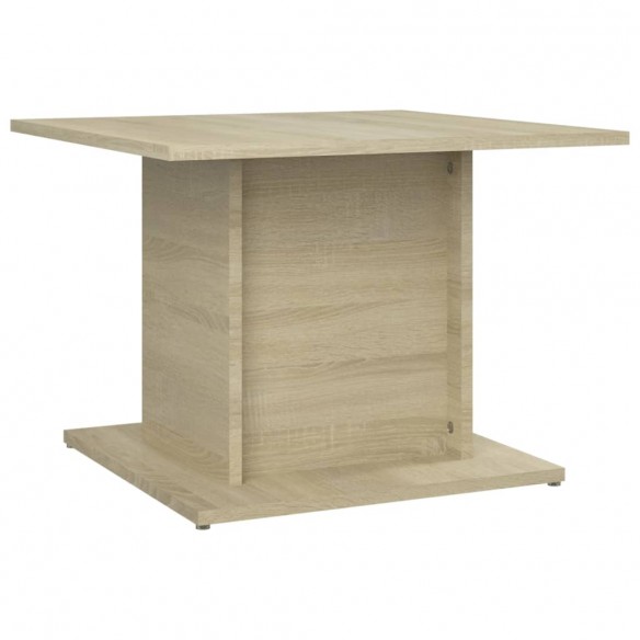 Table basse Chêne Sonoma 55,5x55,5x40 cm Aggloméré
