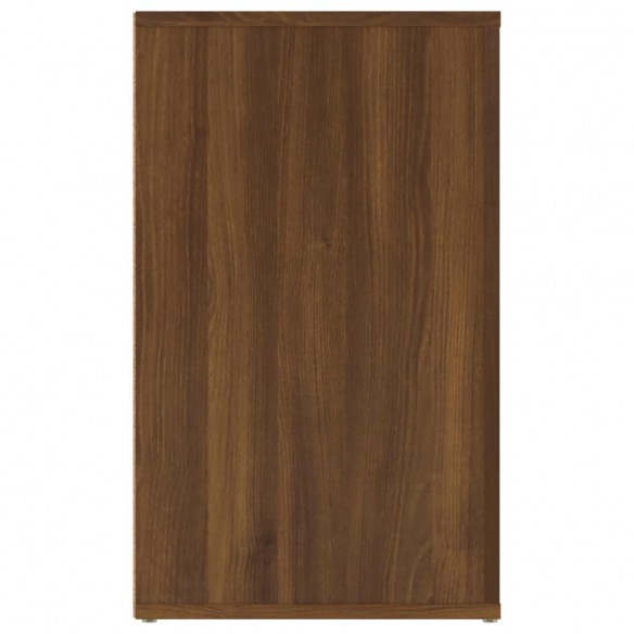 Table de chevet Chêne marron 50x36x60 cm Bois d'ingénierie