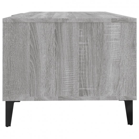 Table basse sonoma gris 102x50x40 cm bois d'ingénierie